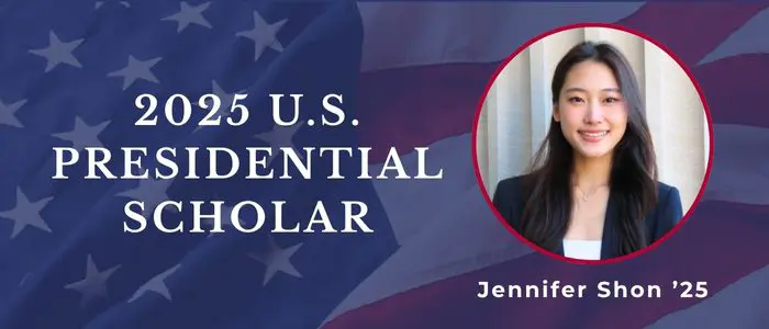 Alumna Named U.S. Presidential Scholar